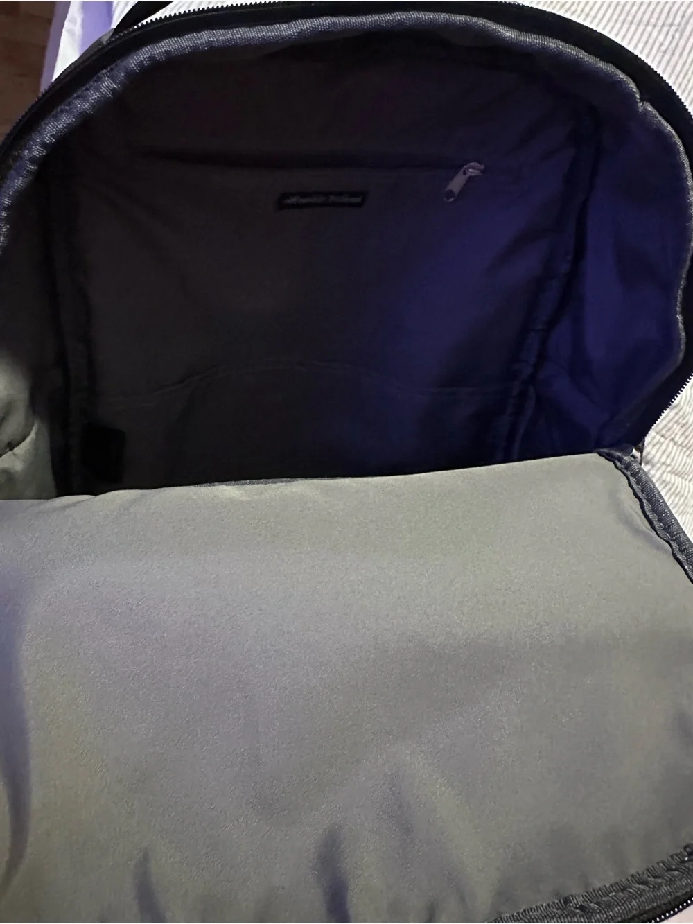 BRAND NEW Freshly Picked Black and Brown diaper bag Backpack with Front Pouch